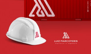 Engenheiro. Luiz Marcondes arquitetura e engenharia – logo